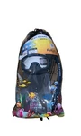 Us Divers Junior 6+ Snorkel Set With Fins Premium Youth Diving Bag. Fixed Price $34.99.