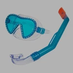 Dolfino Child Swim Mask And Set Latex Free Snorkeling Wideangle View. Fixed Price $14.95.