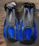 Flippers Guardian Marine Gear Snorkeling Aquatic Adult Size Small/med Shows Use. Fixed Price $27.00.