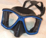 Ln Vintage Adult O/s U.s. Divers Tempered Scuba Diving Goggles/glasses-blu. Fixed Price $19.99.