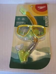 Speedo Reef Scout Mask + Snorkel Junior Age 6-14 Color Lime/orange. Fixed Price $12.99.