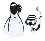 Ozark Trail Adult Dominator Pro Snorkel Set White S/m With Carry Bag. Fixed Price $20.00.