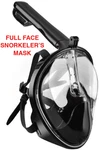 Trident Full Face Deluxe Snorkel Mask. Fixed Price $34.99.