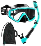 Aegend Snorkeling Gear For Adults, Dry Set Panoramic View Enhanced An.... Fixed Price $30.69.