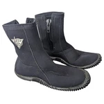 Deep See Scuba Diving Water Neoprene Boots Side Zip Black Po#: 2051 Mens Size 7. Fixed Price $19.99.
