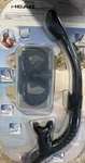 Head/marlin Purge Dry Adult Snorkel Mask Combo Silicone Top New Black. Fixed Price $24.99.