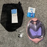 Acure Kids Snorkel Mask Full Face Anti-fog & Dry Top Xs, Purple Pink. Fixed Price $19.99.