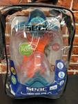 Seac Libera Full Face Snorkel Mask S/m Aqua Orange EN136. Fixed Price $42.00.