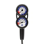 Xs Scuba Quikvu Dual Scale Console Slim 2-GAUGE With Pressure & Depth. Fixed Price $250.95.