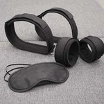 Bdsm Bed Restraint Set Handcuffs Thigh Harness Eye Mask For Adult Couples. Fixed Price $10.59.