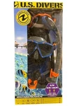 Us Divers Silicone Snorkel Swim Surf Scuba Diving Ocean Gopro Ready Adult S/m. Fixed Price $15.00.