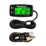 Yooreal Digital Oil And Water Temperature Gauge Meter,tachometer Hour. Fixed Price $25.59.
