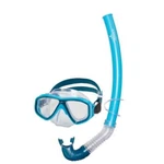 Speedo Kids' Surf Gazer Mask + Snorkel Set, Blue/atoll Clear. Fixed Price $31.49.