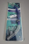 Guardian Pompano Splash Adult Semi-dry Top Swim Snorkel (blue). Fixed Price $14.99.