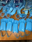 Dolfino Octopus Unisex Dive Set For Children, Blue Ages 3+. Fixed Price $21.00.
