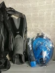 Leader Full Face Mask And Snorkel Set Sr Small 4.5 - 8.5 (l). Fixed Price $74.99.