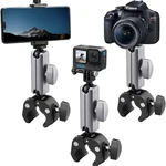 Suptig Motorcycle Camera Mount Clamp Super Pole For Phone Gopro Hero Black. Fixed Price $35.99.