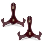 Skrfren Easel Plate Holder, 6 Inch Red Wooden Photo Stand Displ.... Fixed Price $9.26.