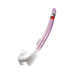 Gull Super Bullet Mini White Silicone Snorkel, Nadeshiko Pink. Fixed Price $63.00.