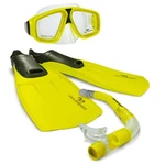 & Sea Sports Adventurer Mask, Snorkel Fin Set (yellow) - Xl. Fixed Price $108.36.