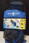 Aqua Lung Sport Includes Mask Snorkel 2 Fins + Travel Bag Kid Size 1-4 Lg/xl. Fixed Price $20.00.