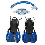 Master Snorkeling Adult Mask, Snorkel, & Fins Set, Blue. Fixed Price $38.99.