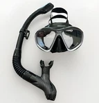 Omorc 2-IN-1 Dry Snorkel & Mask Set Anti-fog Panoramic Goggles + Travel Bag. Fixed Price $19.99.