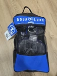Aqua Lung Sport Adult Admiral Mask, Island Snorkel, Trex Fins Blue Small. Fixed Price $14.99.