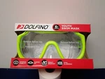 Dolfino Mask Green Ages 6+ Youth Impact Resistant, Latex Free, Custom Fit. Fixed Price $12.85.