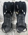 Cressi Tonga Dive Fins For Diving Water Sports Mens Size 9-13 L/xl Black Used. Fixed Price $44.95.