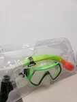 Oxa Scuba Diving Snorkel Set Including Dry Top (green). Fixed Price $17.44.