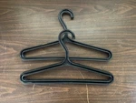 Lot Of 2 Underwater Kinetics Coat/suit Hangers Black Scuba Diving. Fixed Price $18.00.