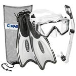 Cressi Pano 3 Mask - Supernova Dry Snorkel Palau Fins Set. Fixed Price $99.95.
