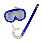 Pool Central 23" Blue Mask Snorkel Underwater Swimming Accessory For Children. Fixed Price $14.49.