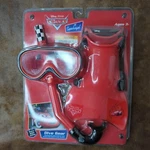 Childrens Disney Pixar Cars Dive Gear Set Snorkel Fins Mask 3+. Fixed Price $37.99.