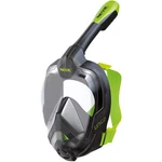 Open Box Seac Unica Full Face Snorkel Mask Lime/black, Size: X-large. Fixed Price $53.52.
