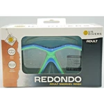 U.s. Divers Redondo Adult Snorkel Mask Anti-fog Easy Adjust Blue Green New. Fixed Price $19.82.