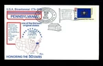 Us Fdc #1634 State Flags Pennsylvania Pa 1976 Bazaar Smithsonian Uo Wash,. Fixed Price $7.99.