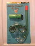 Joe Boxer Junior Mask & Snorkel Set With Capsule Toy 3PC New. Fixed Price $10.99.