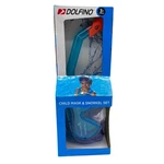 Dolfino Child Mask & Snorkel Set Kids Swimming Gear Splash Guard Latex Free 3+. Fixed Price $12.99.