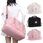 Travel Bag For Women, Weekender Carry-on Tote, Large Duffel Gym Us. Fixed Price $16.83.