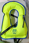 Oceanic Reefsport Snorkeling Vest Flotation Inflatable Bright! Tested - Works. Fixed Price $24.99.