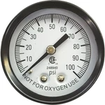 Simmons 1/8 In. Mpt Fitting 100 Psi Pressure Gauge 1310. Fixed Price $18.11.