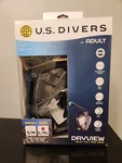 Us Divers Dryview Adult Full Face Mask Built In Snorkel. Fixed Price $32.00.