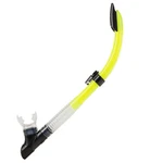 Open Box Ist Semi-dry Soft-flex Silicone Tube Snorkel Clear / Neon Yellow. Fixed Price $19.00.