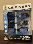 U.s. Divers Trilogy Unisex Adult Swimming Goggles (3 Pack) New. Fixed Price $14.99.