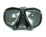 Seasoft Visionmaster 2-LENS Mask Scuba Diving Black W/ Silicone & Antifog. Fixed Price $79.98.