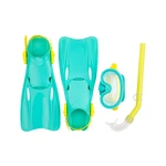 Coconut Grove By Sunnylife Kids Swim Snorkeling Set, Goggles, Snorkel, Flippers. Fixed Price $19.50.