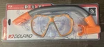 New! Figi Mask & Snorkel Combo Dolfino 6+YOUTH Color Orange With Purge Valve. Fixed Price $15.19.