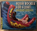 Poolmaster Aqua Rocker Float Inflatable 2 Person Water Lounge Blue & Pink. Fixed Price $44.99.
